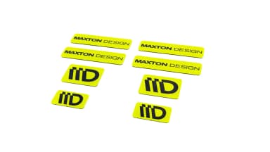 лаймово-чорний 3D набір наклейок Maxton Design - фото My Tuning Lab