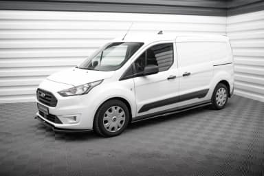 Накладки на пороги Maxton Ford Transit Connect Mk2 Facelift - фото My Tuning Lab