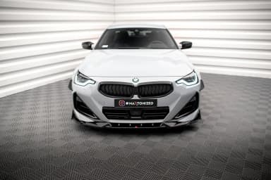 Передній сплітер V.2 + Flaps Maxton BMW 2 Coupe M-пакет / M240i G42 - фото My Tuning Lab