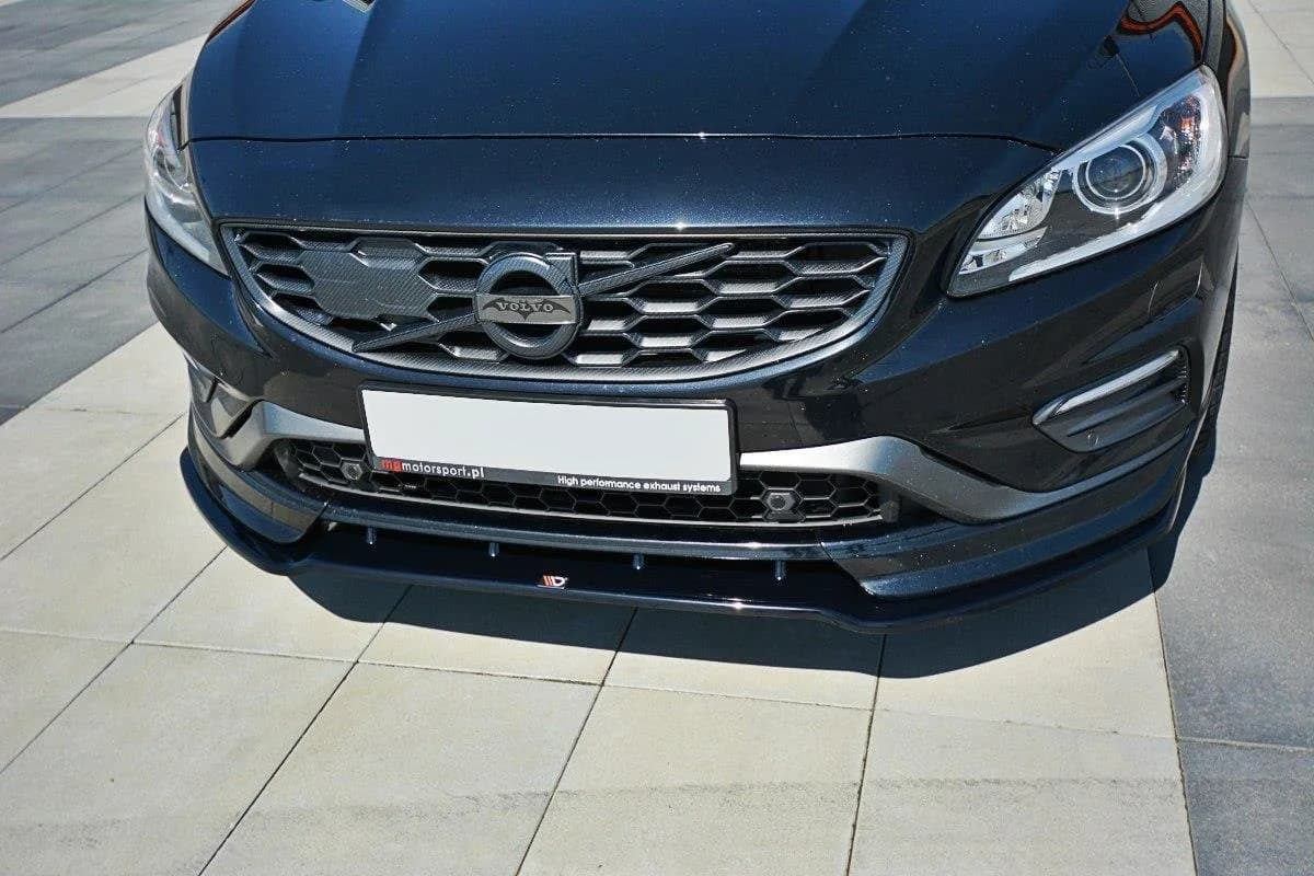 Передній сплітер V.1 Maxton Volvo V60 Polestar Facelift - фото My Tuning Lab