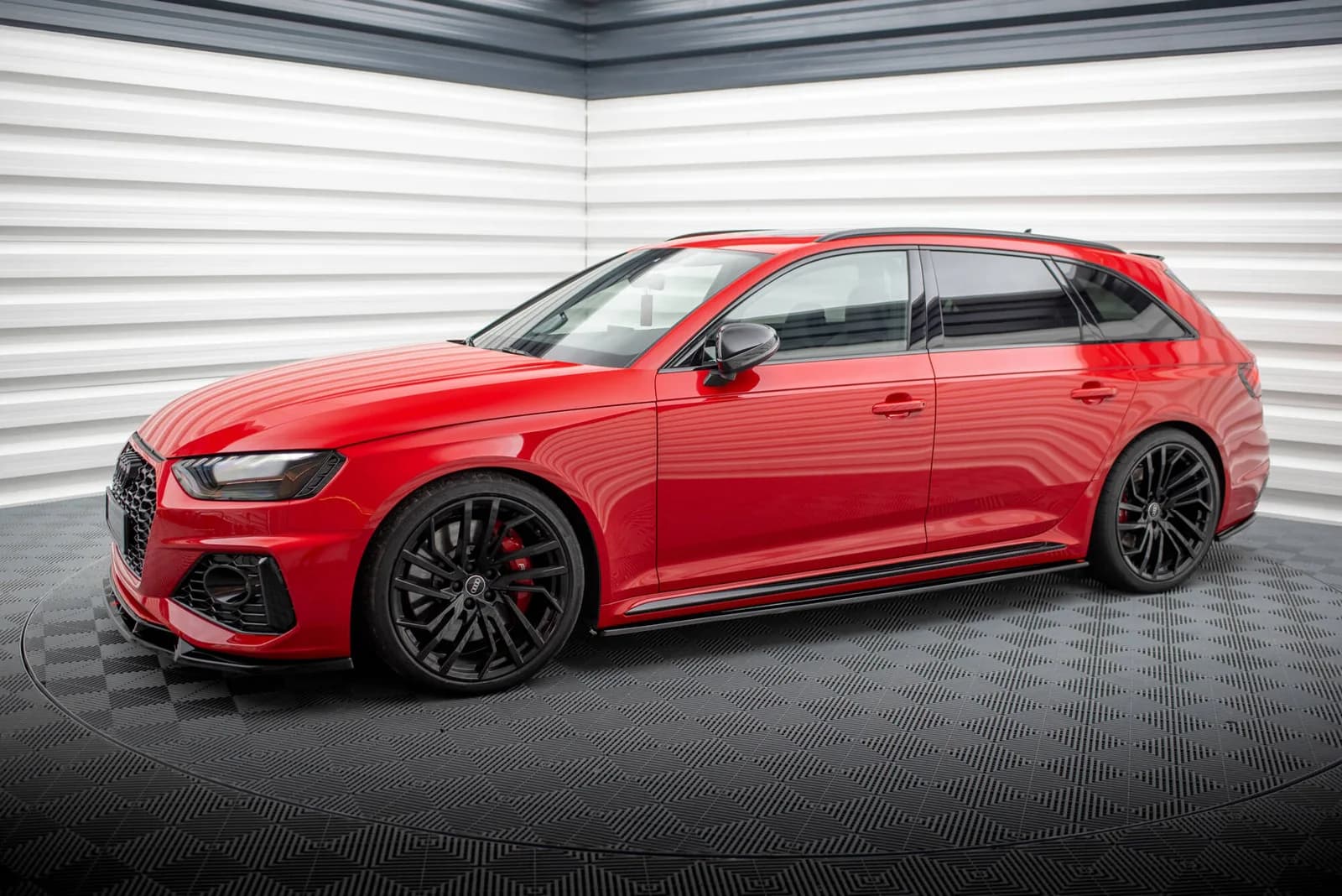 Комплект сплітерів Maxton Audi RS4 B9 Facelift - фото My Tuning Lab