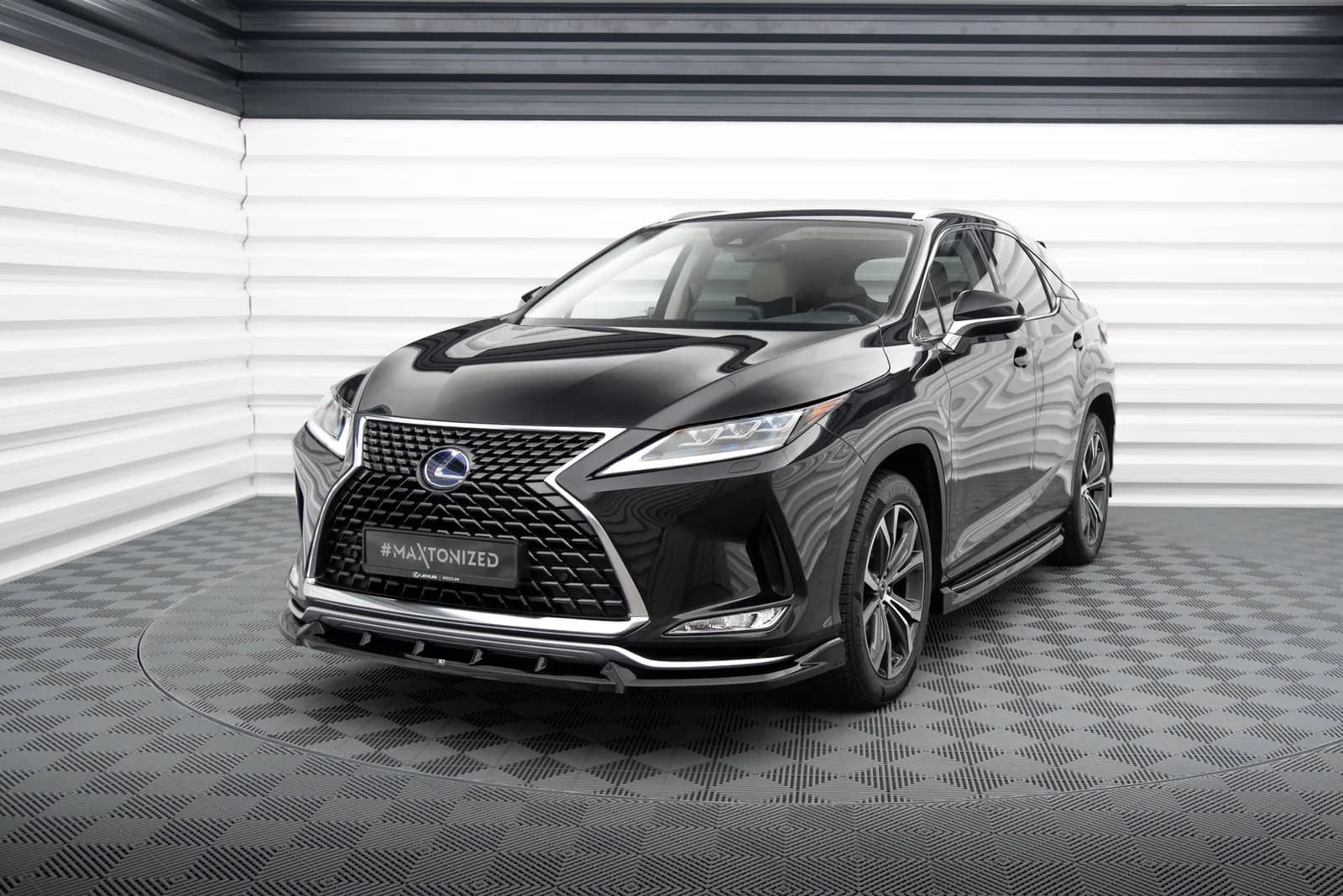 Передній сплітер Maxton Lexus RX Mk4 Facelift - фото My Tuning Lab