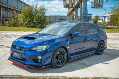 Передній сплітер V.3 Maxton Subaru WRX STI - фото My Tuning Lab