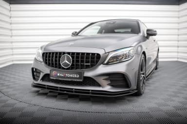 Передній сплітер Street Pro Maxton Mercedes-AMG C43 Coupe / Cabrio C205 Facelift / A205 Facelift - фото My Tuning Lab