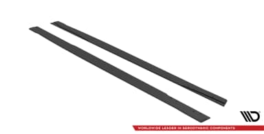 Накладки на пороги Street Pro Maxton Mercedes A35 AMG / AMG-Line Aero Pack W177 - фото My Tuning Lab