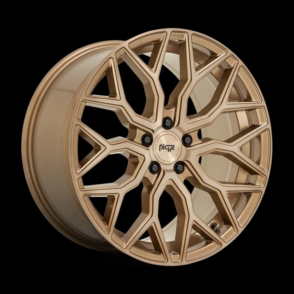 Легкосплавний диск 19" Niche Mazzanti 19x8,5 ET42 5x112 бронза брашований - фото My Tuning Lab