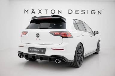 Задня накладка V.4 Maxton Volkswagen Golf GTI Mk8 - фото My Tuning Lab