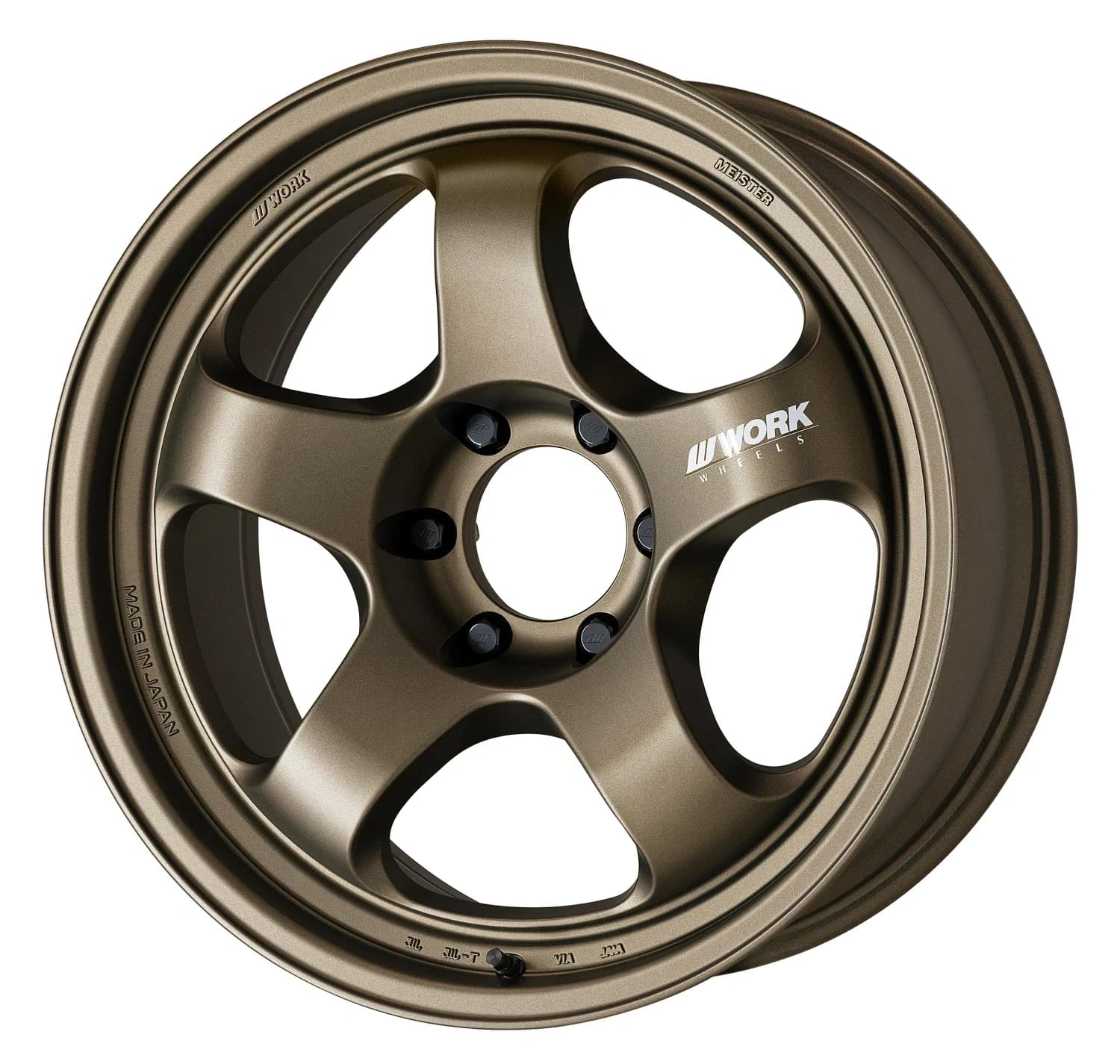 Легкосплавний диск 18" Work Wheels Meister S1-1P SUV 18x8,5 BLANK Matte бронза (AHG) - фото My Tuning Lab