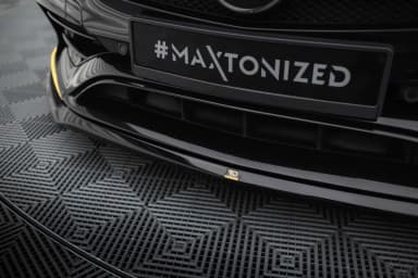 Передній сплітер V.3 Maxton Mercedes-AMG CLA 45 Aero C117 Facelift - фото My Tuning Lab