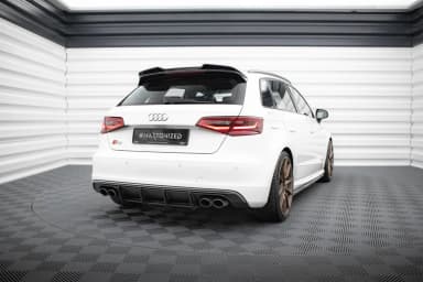 Задній дифузор Street Pro Maxton Audi S3 Sportback / Hatchback 8V - фото My Tuning Lab
