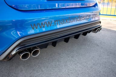 Задня накладка Maxton Ford Focus Hatchabck ST-Line - фото My Tuning Lab