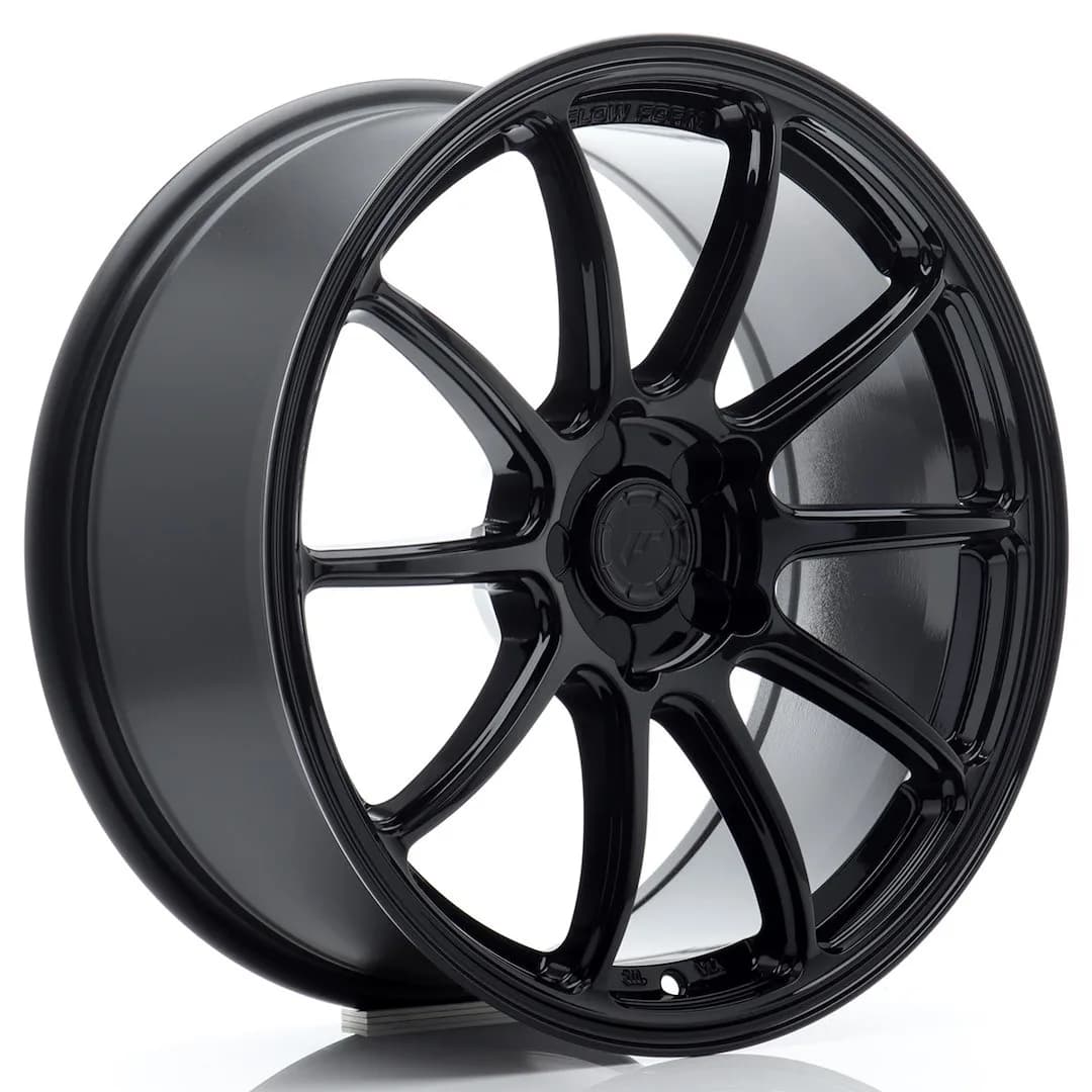 Легкосплавний диск 18" Japan Racing SL04 18x8,5 ET20-42 5H BLANK глянцевий чорний - фото My Tuning Lab