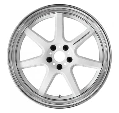 Легкосплавний диск 20" Work Wheels Work Emotion T7R-2P Step Rim 20x11 BLANK білий (WHT) - фото My Tuning Lab