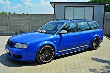 Накладки на пороги Maxton Audi RS6 C5 - фото My Tuning Lab