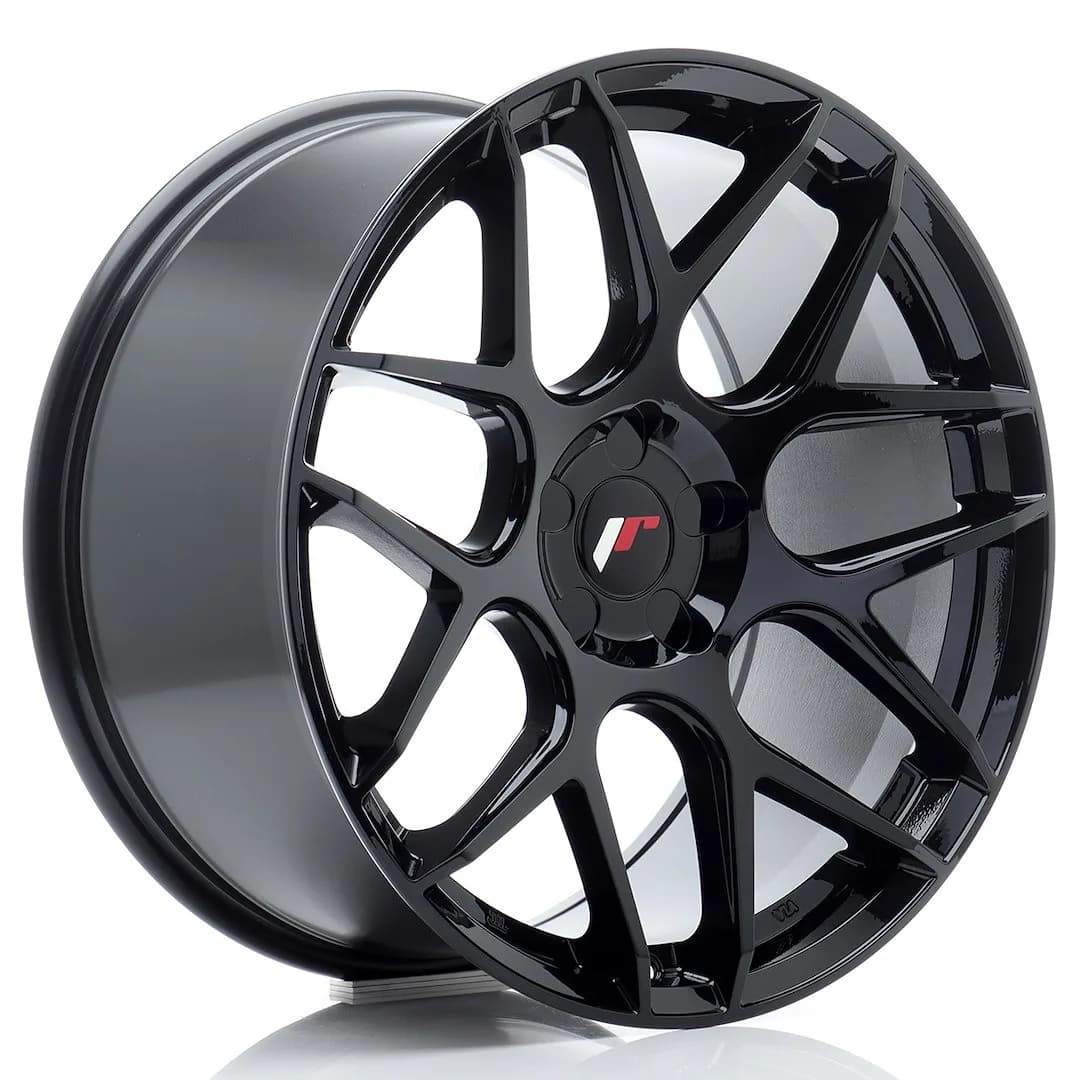 Легкосплавний диск 19" Japan Racing JR18 19x9,5 ET35 5x120 глянцевий чорний - фото My Tuning Lab