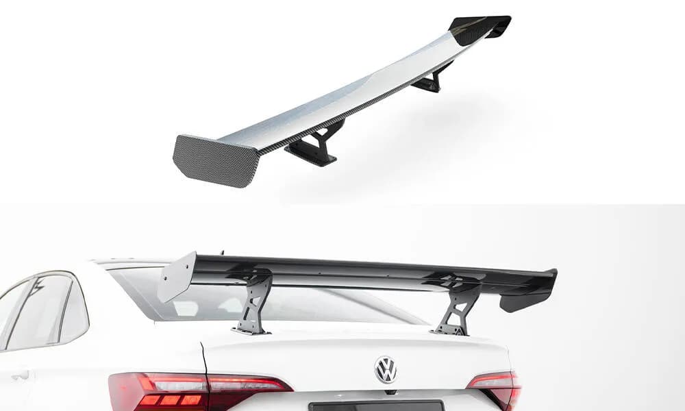 Karbonowy Spoiler Z Wewnętrznymi Wspornikami Maxton Volkswagen Jetta GLI Mk7 - фото My Tuning Lab