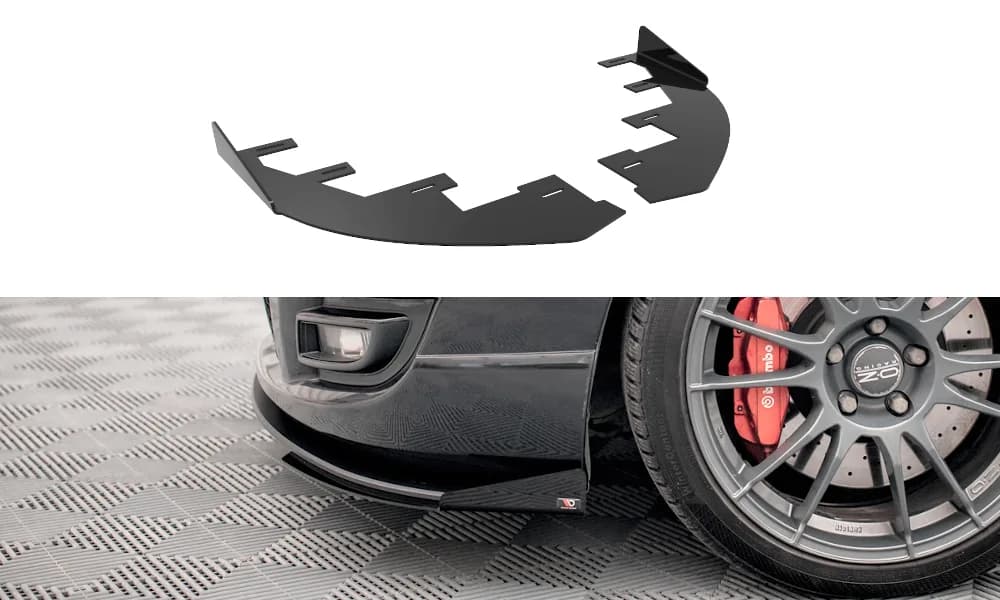 Front Flaps Maxton Mazda 3 MPS Mk1 - фото My Tuning Lab