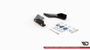 Задні сплітери Boczne V.1 + Flaps Maxton Volkswagen Golf GTI Clubsport Mk8 / Mk8 Facelift - фото My Tuning Lab
