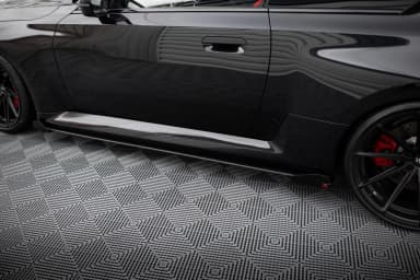 Накладки на пороги Street Pro V.1 + Flaps Maxton BMW M2 G87 - фото My Tuning Lab