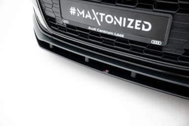 Передній сплітер Street Pro Maxton Audi A5 F5 Facelift - фото My Tuning Lab