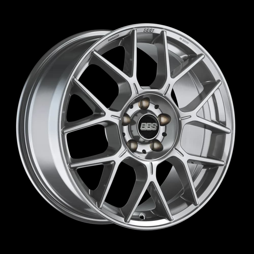 Легкосплавний диск 18" BBS XR 18x8 ET28 5x112 Platinum срібний - фото My Tuning Lab