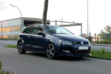 Передній сплітер Maxton Volkswagen Polo Mk5 - фото My Tuning Lab