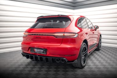 Задні сплітери Boczne V.2 Maxton Porsche Macan Mk1 / GTS Mk1 / Sport Design Mk1 Facelift - фото My Tuning Lab