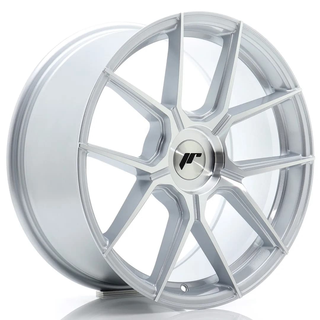 Легкосплавний диск 18" Japan Racing JR30 18x8,5 ET41 5x120 срібний з фрезеруванням - фото My Tuning Lab