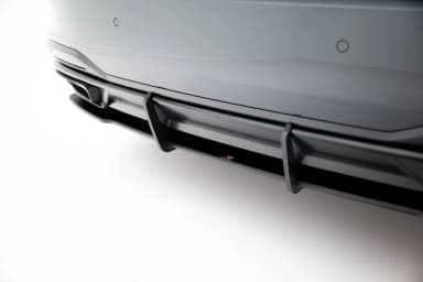 Задній дифузор Street Pro + Flaps Maxton Audi A5 F5 Facelift - фото My Tuning Lab