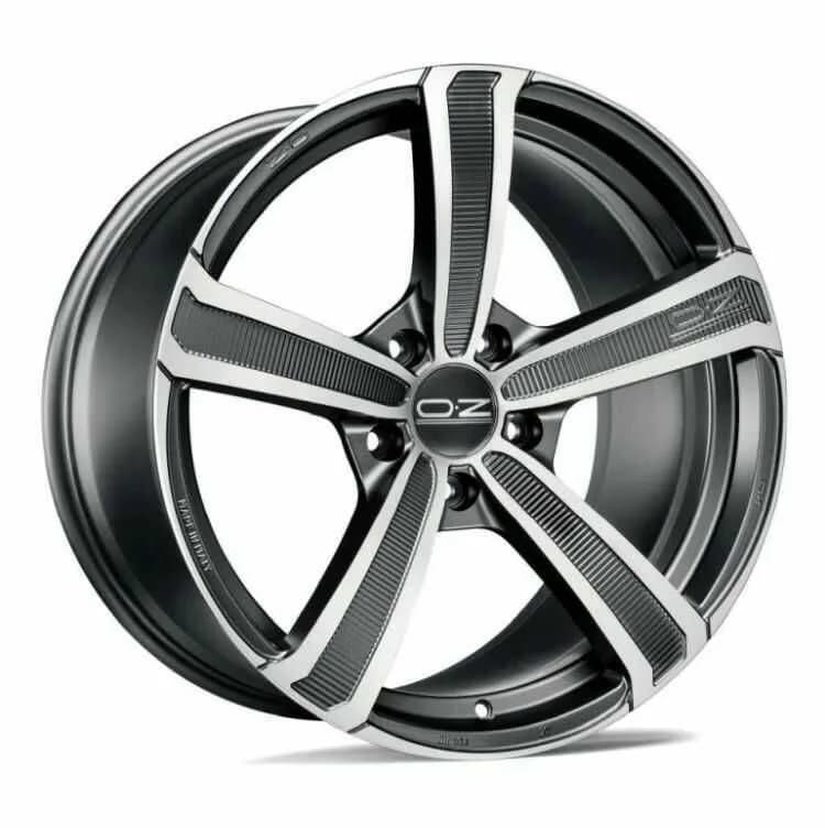 Легкосплавний диск 20" OZ Montecarlo Hlt 20x11 ET48 5x130 Matt Dark графіт алмазне фрезерування - фото My Tuning Lab