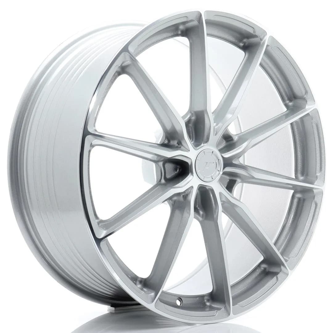 Легкосплавний диск 21" Japan Racing JR37 21x9,5 ET22 5x112 срібний з фрезеруванням - фото My Tuning Lab