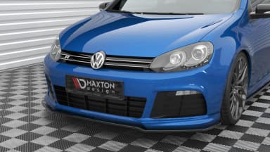 Передній сплітер V.2 Maxton Volkswagen Golf R Mk6 - фото My Tuning Lab