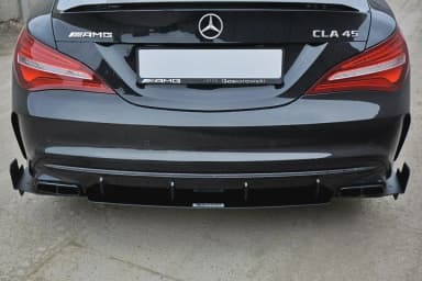 Maxton Design Задній дифузор V.3 Mercedes CLA A45 AMG C117 Facelift - фото My Tuning Lab