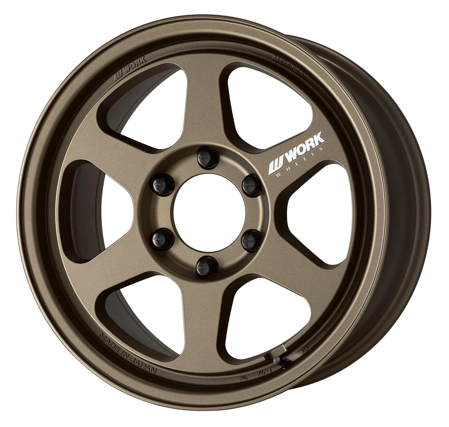 Легкосплавний диск 16" Work Wheels Meister L1-1P SUV 16x5,5 BLANK Matte бронза (AHG) - фото My Tuning Lab