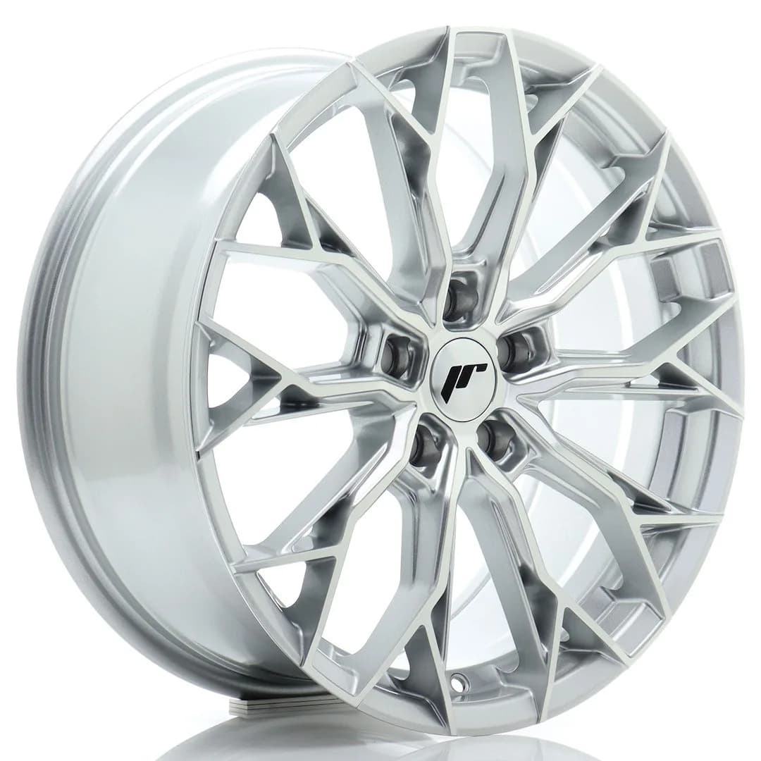 Легкосплавний диск 18" Japan Racing JR49 18x8 ET42 5x112 срібний з фрезерованою лицьовою частиною - фото My Tuning Lab