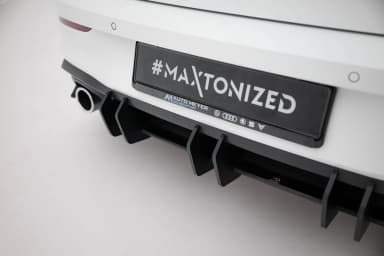 Задній дифузор Street Pro V.2 Maxton Volkswagen Golf GTI Mk8 - фото My Tuning Lab