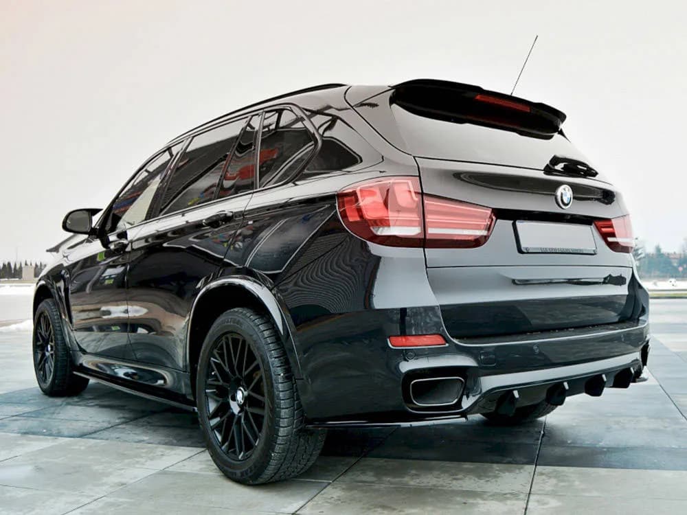 Задня накладка Maxton BMW X5 F15 M50d (чорний глянець) - фото My Tuning Lab
