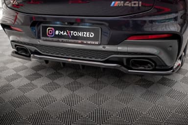 Задній сплітер (Z Dyfuzorem) V.2 Maxton BMW X4 M40i G02 - фото My Tuning Lab