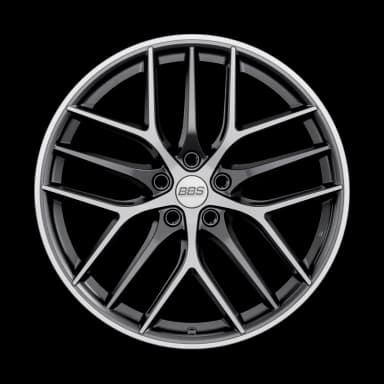 Легкосплавний диск 20" BBS CC-R 20x10,5 ET45 5x114 сатиновий графіт алмазне фрезерування - фото My Tuning Lab