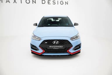 Передній сплітер Street Pro Maxton Hyundai Veloster N Mk2 - фото My Tuning Lab