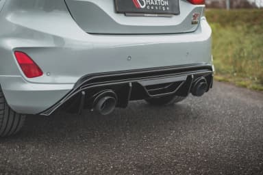 Задня накладка + Вихлоп Maxton Miltek Sport Ford Fiesta ST Mk8 + GPF System - фото My Tuning Lab