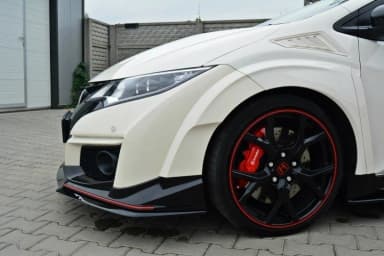 Передній сплітер Maxton Honda Civic IX Type R V.2 - фото My Tuning Lab