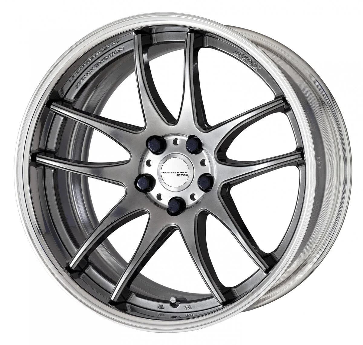 Легкосплавний диск Work Wheels EMOTION CR 2P 17x9 ET12 5x114,3 73,3 срібний (GTS) Adisk - фото My Tuning Lab