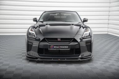 Передній сплітер V.2 Maxton Nissan GTR R35 Facelift - фото My Tuning Lab