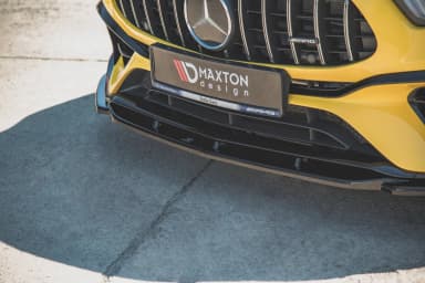 Передній сплітер V.2 Maxton Mercedes-AMG A 45 S Aero Pack W177 - фото My Tuning Lab