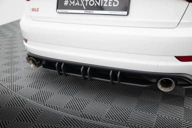Задній дифузор Street Pro Maxton Volkswagen Jetta GLI Mk7 - фото My Tuning Lab