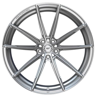 Легкосплавний диск 21" Wheelforce RACE.THREE 21x11,5 ET17 5x112 Frozen срібний - фото My Tuning Lab