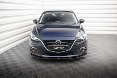 Передній сплітер Maxton Mazda 3 Mk3 - фото My Tuning Lab