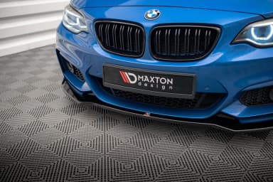 Передній сплітер V.1 Maxton BMW 2 M-пакет F22 - фото My Tuning Lab