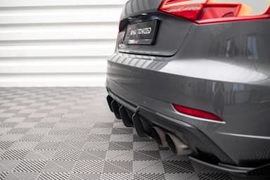 Задній дифузор Street Pro Maxton Audi S3 Sportback 8V Facelift - фото My Tuning Lab